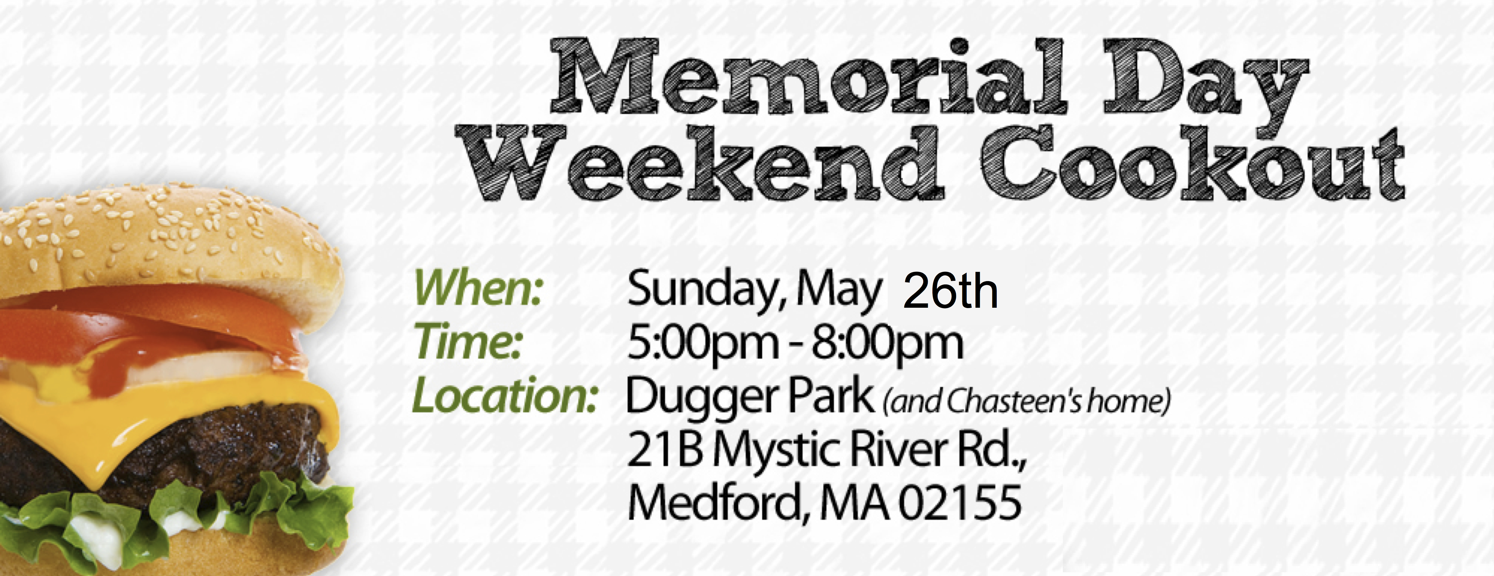 Memorial Day Cookout